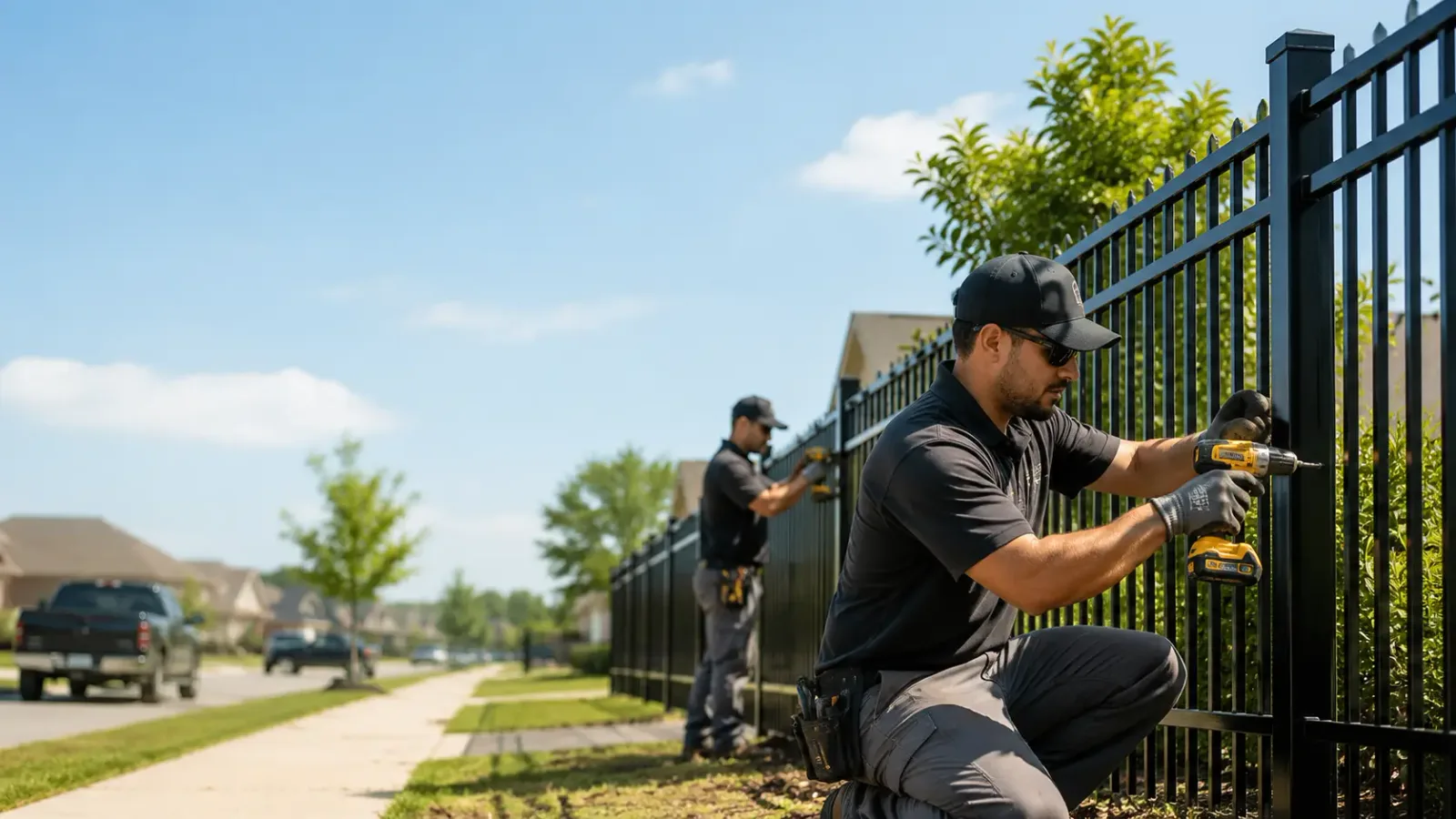 Metal Fence Installation in Morrow, GA